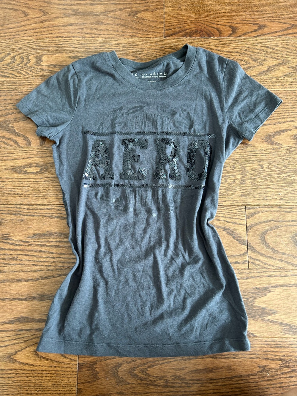 2000s Aeropostale Sequin shirt